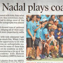 Coverage of MBTA & Rafa Clinic - The Times of India, Page 29, 1